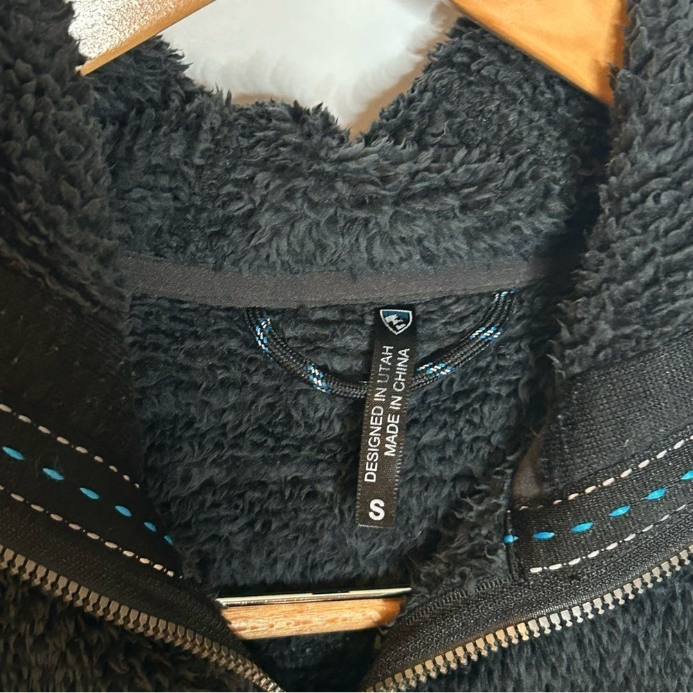 Kuhl Hooded Fleece Full Zip Jacket Small - Picture 9 of 11